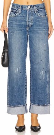 Amo Sonia Cuffed Jeans In Shatter