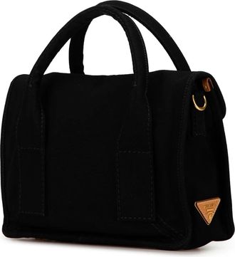 Prada Hobo Bags - 2000-2023 Canapa Satchel - Gr. unisize - in Schwarz - für Damen