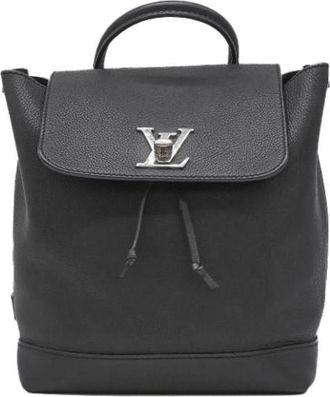 Louis Vuitton Pre-owned Backpacks, female, Black, Size: ONE SIZE Pre-owned Leather louis-vuitton-bags