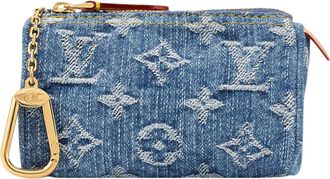 Louis Vuitton (WMNS) LOUIS VUITTON Trousse Speedy Blue M27604