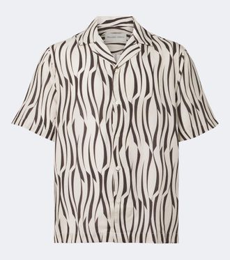 Frescobol Carioca Roberto printed shirt
