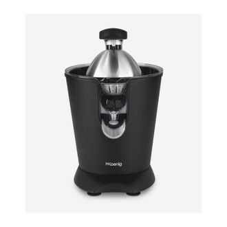 H.Koenig Hkoenig - Exprimidor Agr82 - El&eacute;ctrico - 160 W - Dispositivo Silencioso - Negro Mate Y Acero Inoxidable