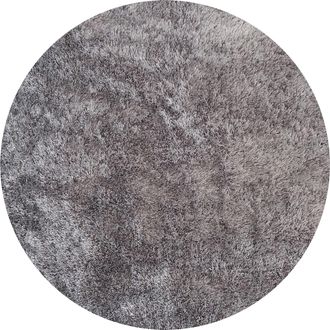 Dmora Tapete Latemeri, Altura De Pelo 35 Mm, 100% Poli&eacute;ster, Forma Rectangular, Compatible Con Suelo Radiante, 140x70 Cm, Gris
