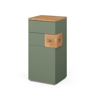 Vicco Armario Mediano Eden, Verde/artesano, 40 X 84 Cm, Vicco