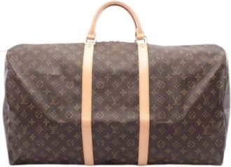 Louis Vuitton Pre-owned Vintage Weekendtas - unisex - Vintage Weekendtas - Bruin - ONE Size - Vintage