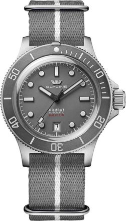 Glycine Mens Combat Sub Box Ceramic 41mm Automatic Watch