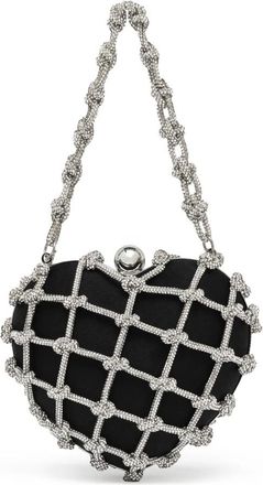 Rosantica Dames, Tassen, Zwart, Maat: ONE Size Satijn