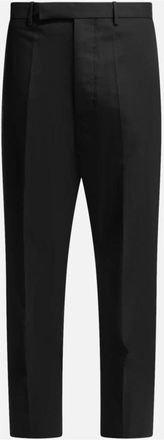 Rick Owens Broeken, Heren, Zwart, XL, Wol, Astaires Broek