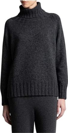 Kaos Maglione a collo alto raglan - - Knitwear - Donna - Grigio - L