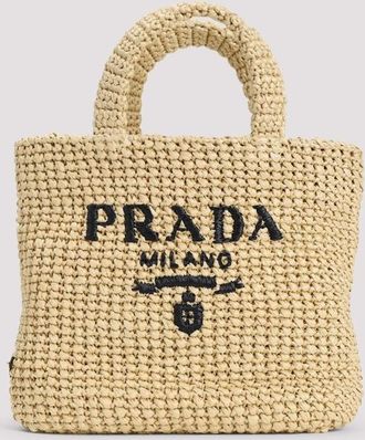 Prada Raffia Handbag