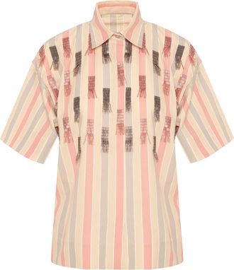 Beatrice .B Dance Fabric Pink Shirt