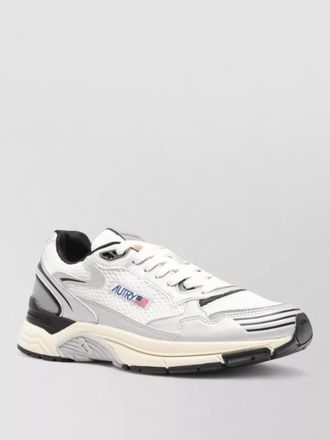 Autry hyperway low mesh silk nylon sneakers