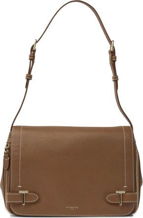 Le Tanneur Borsa a spalla Simone media - Marrone