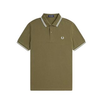 Fred Perry Uomo, Top, Verde, M, new