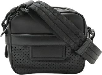 Bottega Veneta Pre-owned Leggero Leren Schoudertas - Heren - Vintage Schoudertas - Zwart - ONE Size - Leer - Vintage
