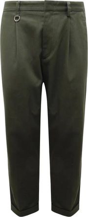 Paolo Pecora Hombre, Pantalones, Verde, Talla: L