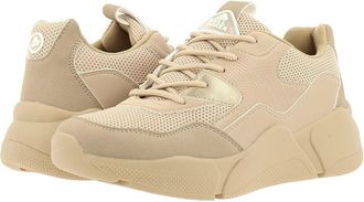 Bullboxer Mens Bullboxer Ebi Sneaker Mink Lace-Up Comfort Shoes JOBB672