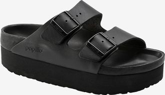 Birkenstock Plateausandalen aus Leder Arizona papillo