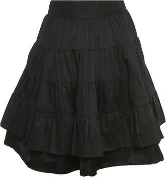 Sandro Minigonna con balze - Nero