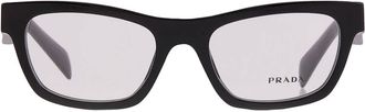 Prada Demo Square Ladies Eyeglasses PR B01V 16K1O1 52