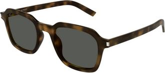 Saint Laurent Zonnebril - unisex - Accessoires - Bruin - Maat: 49 MM