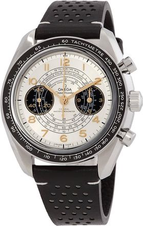 Omega Speedmaster Chronoscope Paris 2024 Automatic Silver Dial Mens Watch 522.32.43.51.02.001