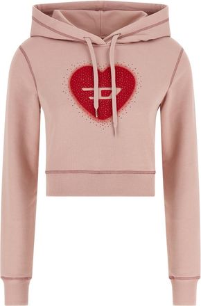 Diesel Pink F-Slimmy-Hood-S5 hoodie
