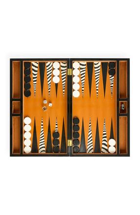 Jonathan Adler Zebra Backgammon Set in Brown at Nordstrom