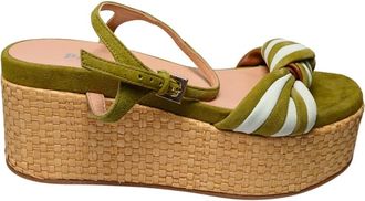 Pollini Mujer, Zapatos, Verde, Talla: 38 EU