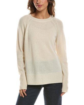 Fort&eacute; Cashmere Easy Crewneck 100% Cashmere Sweater