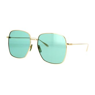 Gucci Sunglasses, female, Yellow, 59 MM, Square Oversized Sunglasses with Charms