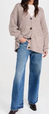 Astr Chari Sweater In Taupe