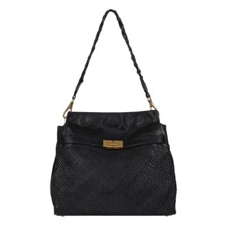 Campomaggi Shoulder Bags, female, Black, Size: ONE SIZE Borsa Ada