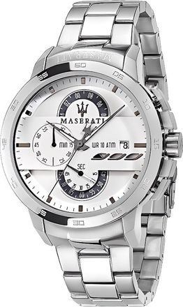 Maserati R8873619004 Ingegno Chronograaf herenhorloge met witte wijzerplaat