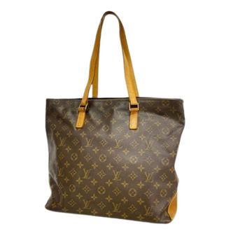 Louis Vuitton Pre-owned Tote Bags, female, Brown, Size: ONE SIZE Pre-owned Cabas Mezzo Tote Bag