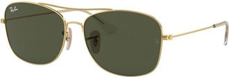 Ray-Ban RB3799 001/31 Mens Sunglasses Gold Size 57