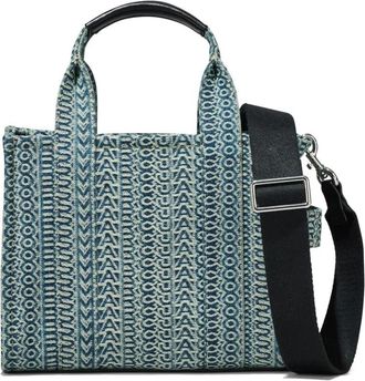 Marc Jacobs De Monogram Denim Small Tote Bag