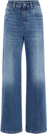 Brunello Cucinelli Contemporary Loose trousers in Denim at Nordstrom, Size 52 It