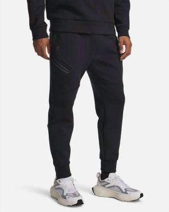 Under Armour Unstoppable Flc Joggers In Black