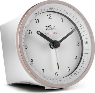 Braun Bc07 Reloj Despertador Anal&oacute;gico Rosa, Blanco - Braun