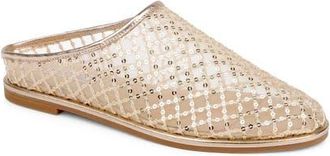 Badgley Mischka Yumi Mule in Gold Sequins at Nordstrom, Size 6.5