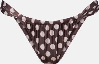 Faithfull The Brand Braga de bikini Andez con lunares fruncida