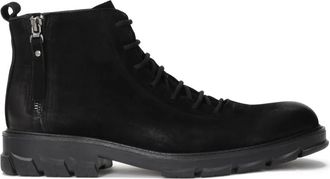 Kazar Zwarte herenlaarzen - Heren - Veterlaarzen - Zwart - 41 EU - Schoenen