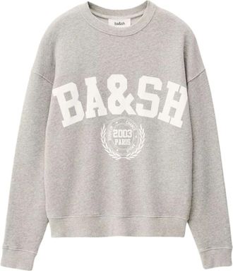 BA&SH Benjamin Sweatshirt - Sweatshirts & Hoodies - Mujer - Gris - S