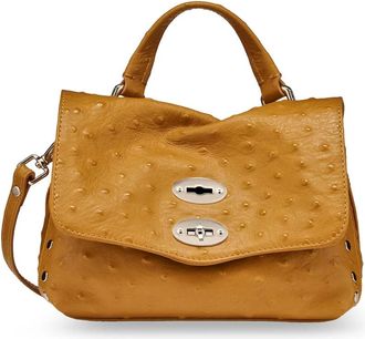 Zanellato Postina Daily - Dames - Handtassen - Bruin - ONE Size - Katoen - Tassen