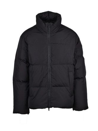 Diesel Black Nylon Down Jacket