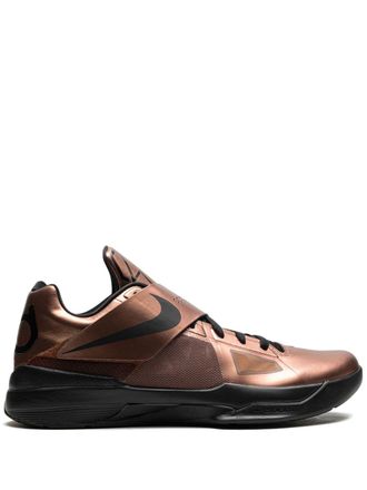 Nike KD 4 Christmas - Metallic Copper/Black sneakers - Bruin