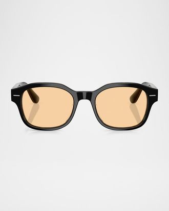 Brunello Cucinelli Men & apos;s BC3010 Pillow Sunglasses
