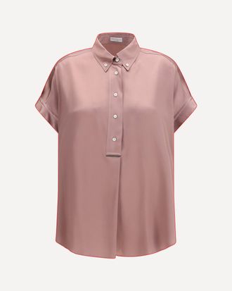 Brunello Cucinelli Silk Shirt Female XXS