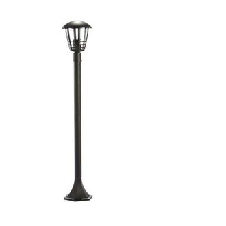 OEM Farola Exterior En Aluminio Negro Etna Di&aacute;metro 4 X H100 Cm